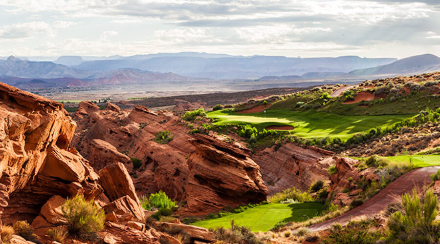 15 Tee @ Sand Hollow Golf Club - St. George Utah Golf - Photo By - Brian Oar - @brianoar