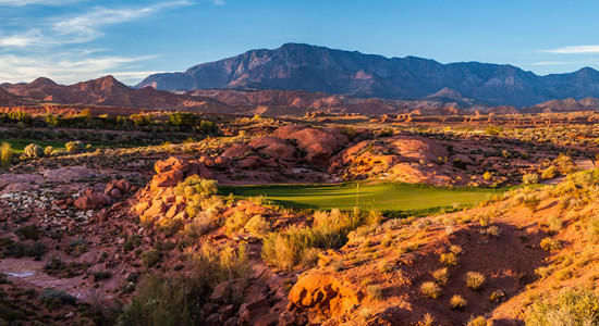 6 Tee @ Coral Canyon Golf Club - St. George Utah Golf - Photo By - Brian Oar - @brianoar