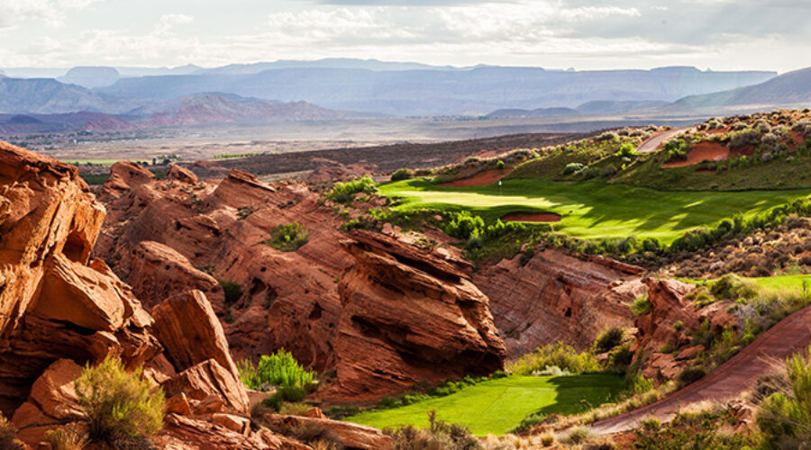 15 Tee @ Sand Hollow Golf Club - St. George Utah Golf - Photo By - Brian Oar - @brianoar