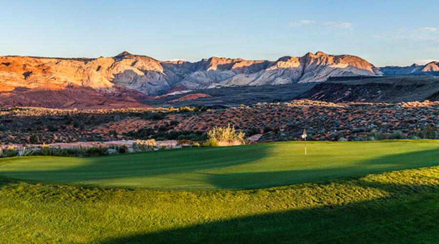12 Green @ The Ledges Golf Club - St. George Utah Golf - Photo By - Brian Oar - @brianoar