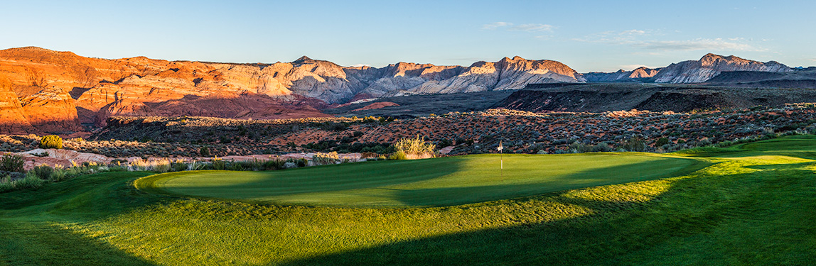 12 Green @ The Ledges Golf Club - St. George Utah Golf - Photo By - Brian Oar - @brianoar