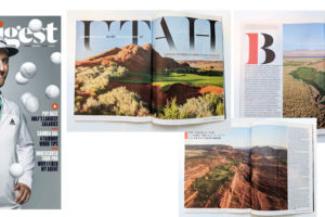 Golf Digest Magazine Showcases St. George Utah Golf in October Issue